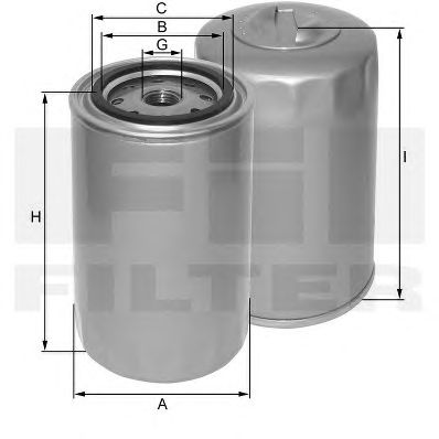 FIL FILTER zp540c -  Масляный фильтр